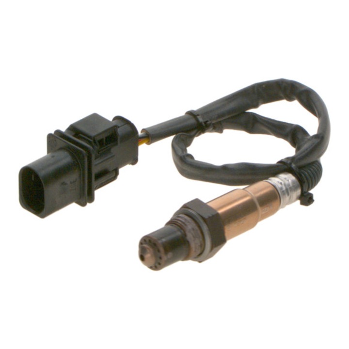 Bosch 0281004573 lambda szonda, 470mm, 5 vezeték, Ford Fiesta, Focus, Mondeo modellekhez