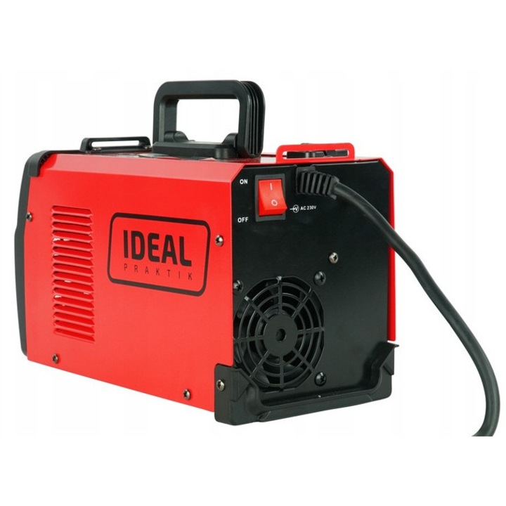 Апарат за заваряване IDEAL MIGOMAT MIG 140 NOGAS FCAW FLUX, максимален ток 140A, 230V, 3,5кг