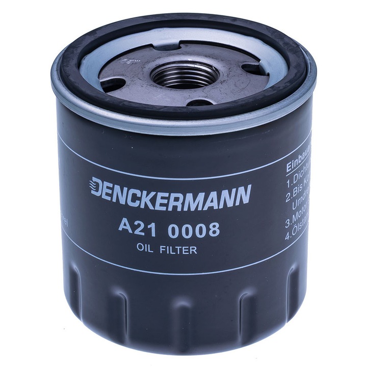 Denckermann A210008 olajszűrő, 72x76x88mm, M20x1.5, Nissan Micra K12 és Almera N16-hoz