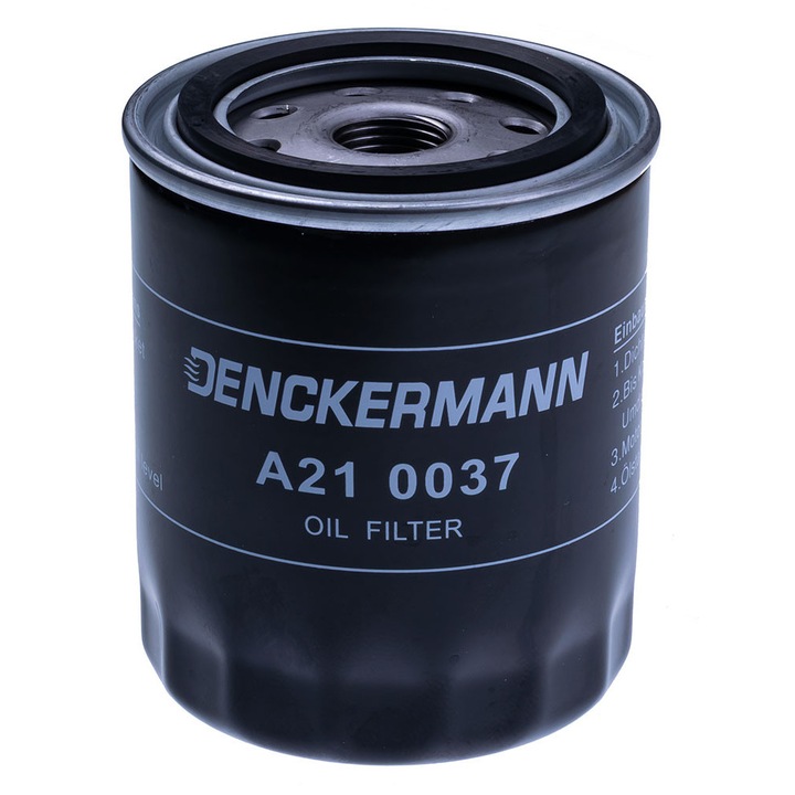 Denckermann A210037 olajszűrő, 63x80mm, 102mm magasság, 3/4"-16 UNF