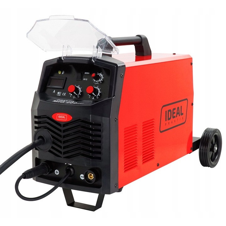 Идеален заваръчен апарат, MIG MAG MMA 200A, 230V, IGBT, 14,7кг