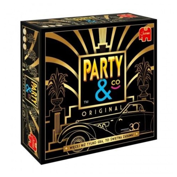 Jocuri de societate, TM Toys, Party&Co, 5 categorii, multicolor