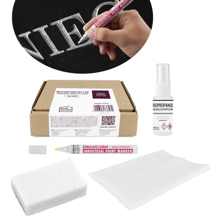 Комплект за обновяване на надписи, ЛЕВИАТАН, златен маркер