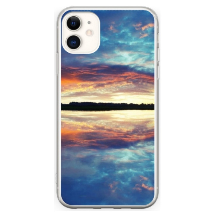 Husa personalizata tip carcasa HQPrint pentru Apple iPhone 12 Mini, model Nice View 12, multicolor, S1D1M0247, Atlas