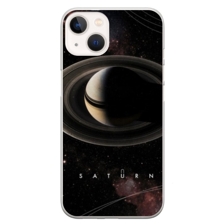 Husa personalizata tip carcasa HQPrint pentru Apple iPhone 17, model Planet 1, multicolor, S1D1M0347, Atlas