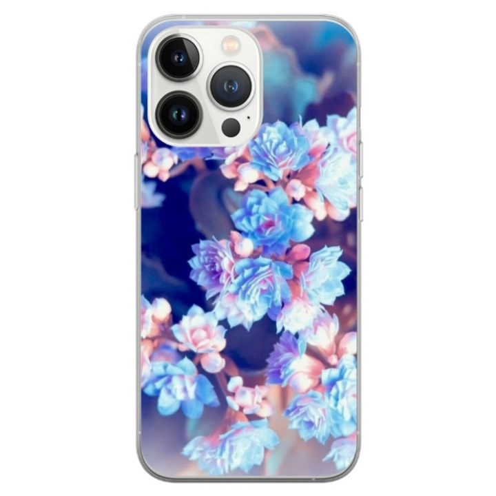 Husa personalizata tip carcasa HQPrint pentru Apple iPhone 17 Air, model Flowers 2, multicolor, S1D1M0038, Atlas