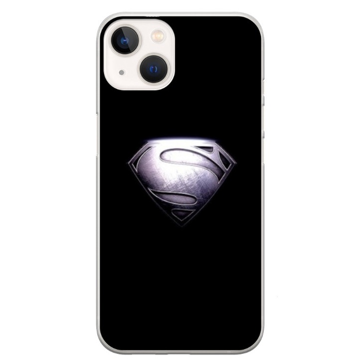 Husa personalizata tip carcasa HQPrint pentru Apple iPhone 17 Plus, model Superman 1, multicolor, S1D1M0195, Atlas