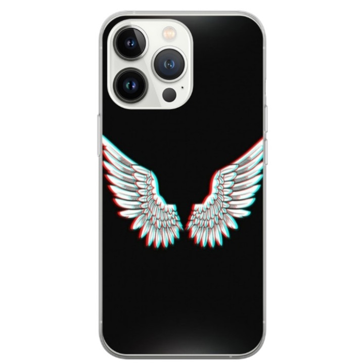 Husa personalizata tip carcasa HQPrint pentru Apple iPhone 17 Pro Max, model Angel, multicolor, S1D1M0219, Atlas