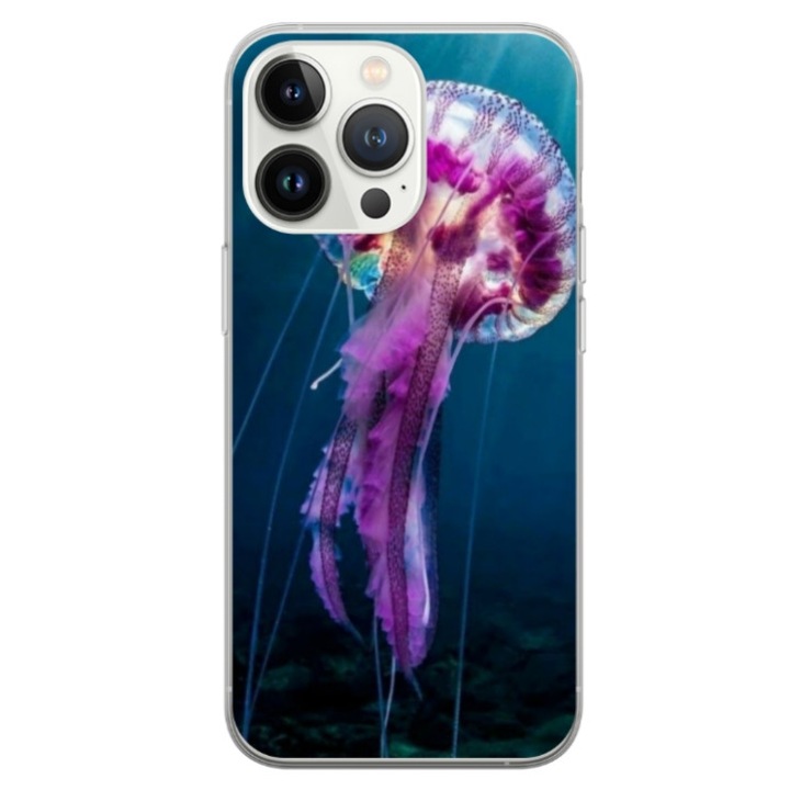 Husa personalizata tip carcasa HQPrint pentru Apple iPhone 17 Pro, model Mushroom, multicolor, S1D1M0326, Atlas