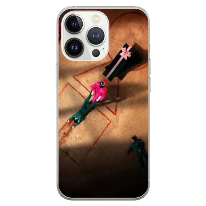 Husa personalizata tip carcasa HQPrint pentru Apple iPhone 17 Pro, model Squid Game 12, multicolor, S1D1M0184, Atlas