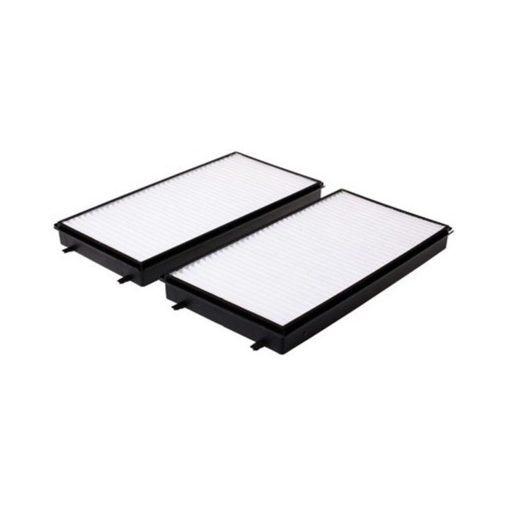 Utastérszűrő készlet, Denckermann, BMW 7 E65, 326x174x29mm, 2 darab