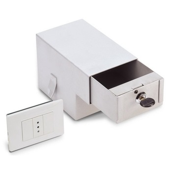 Seif de incastrat in perete, SM/2, Technomax,180x110x125 mm Seif de incastrat in perete, SM/2, Technomax,180x110x125 mm