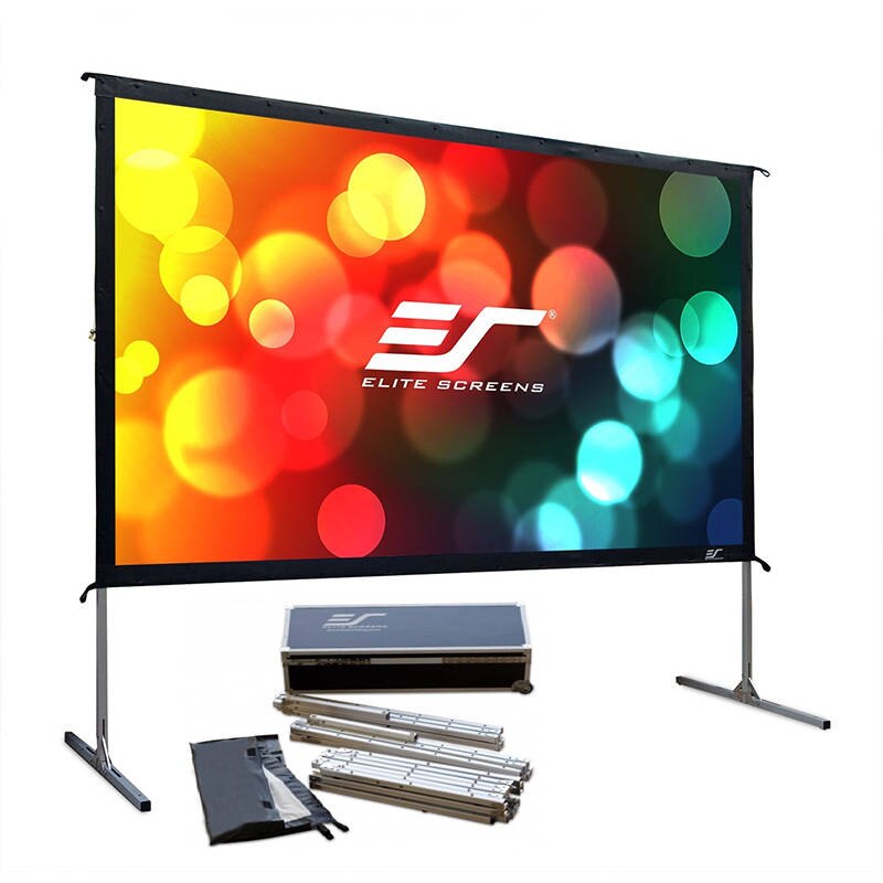 Ecran proiectie, de podea, 398.5 x 224.2 cm, EliteScreens QuickStand Q180H1, Format 16:9