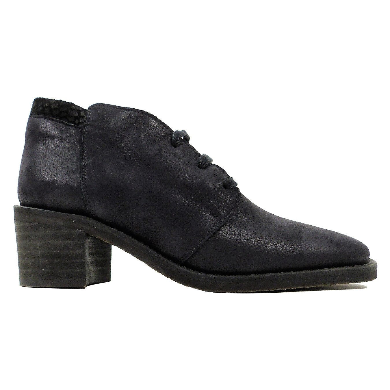 Botine Belme, Negru, 38 piele naturala