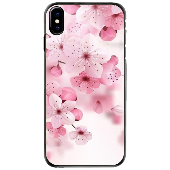 Husa personalizata tip carcasa HQPrint pentru Apple iPhone XS Max, model Flowers 17, multicolor, S1D1M0241, Atlas