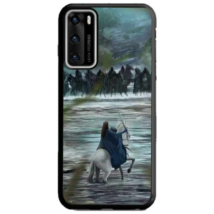 Husa personalizata tip carcasa HQPrint pentru Huawei P40 Lite, model Brave, multicolor, S1D1M0310, Atlas