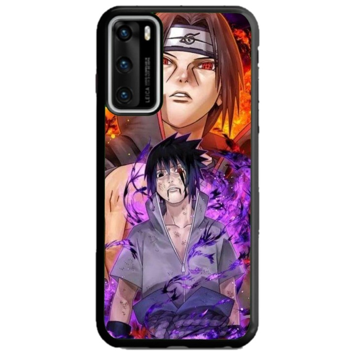Husa personalizata tip carcasa HQPrint pentru Huawei P40 Lite, model Naruto 3, multicolor, S1D1M0162, Atlas