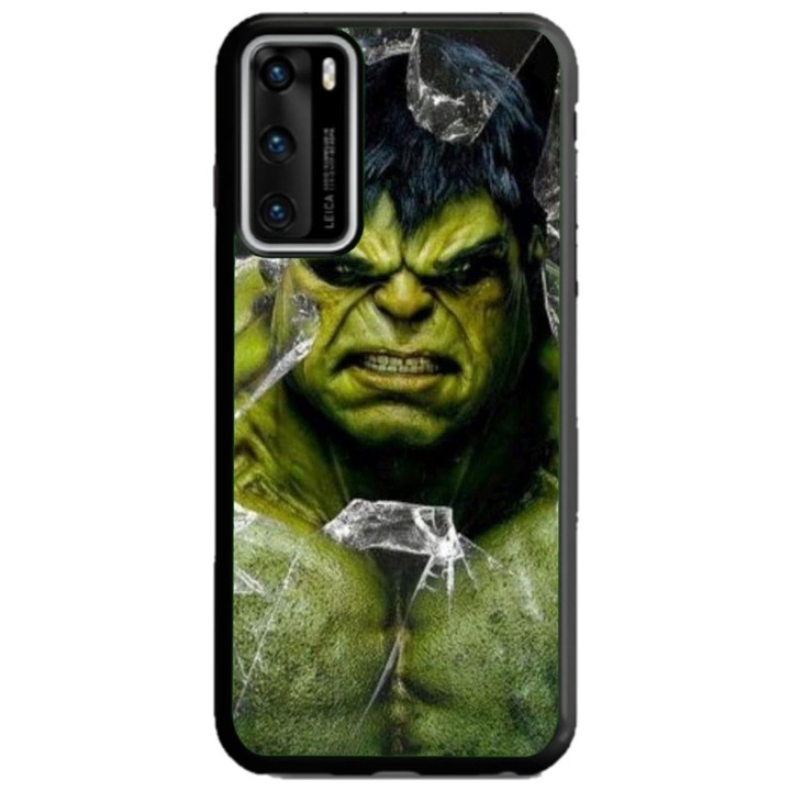 Husa personalizata tip carcasa HQPrint pentru Huawei P40 Lite, model Hulk 2, multicolor, S1D1M0100, Atlas
