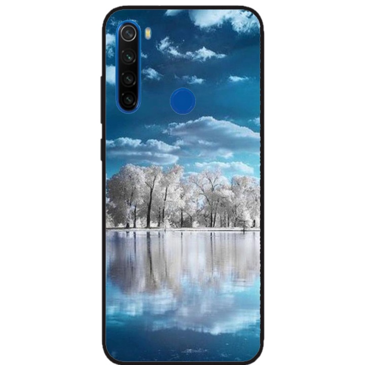 Husa personalizata tip carcasa HQPrint pentru Huawei P40 Lite E, model Nice View 9, multicolor, S1D1M0221, Atlas