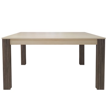 Masa dining Costin Genarom, Zebrano / Grusza, 140 x 80 x 75 cm Masa dining Costin Genarom, Zebrano / Grusza, 140 x 80 x 75 cm