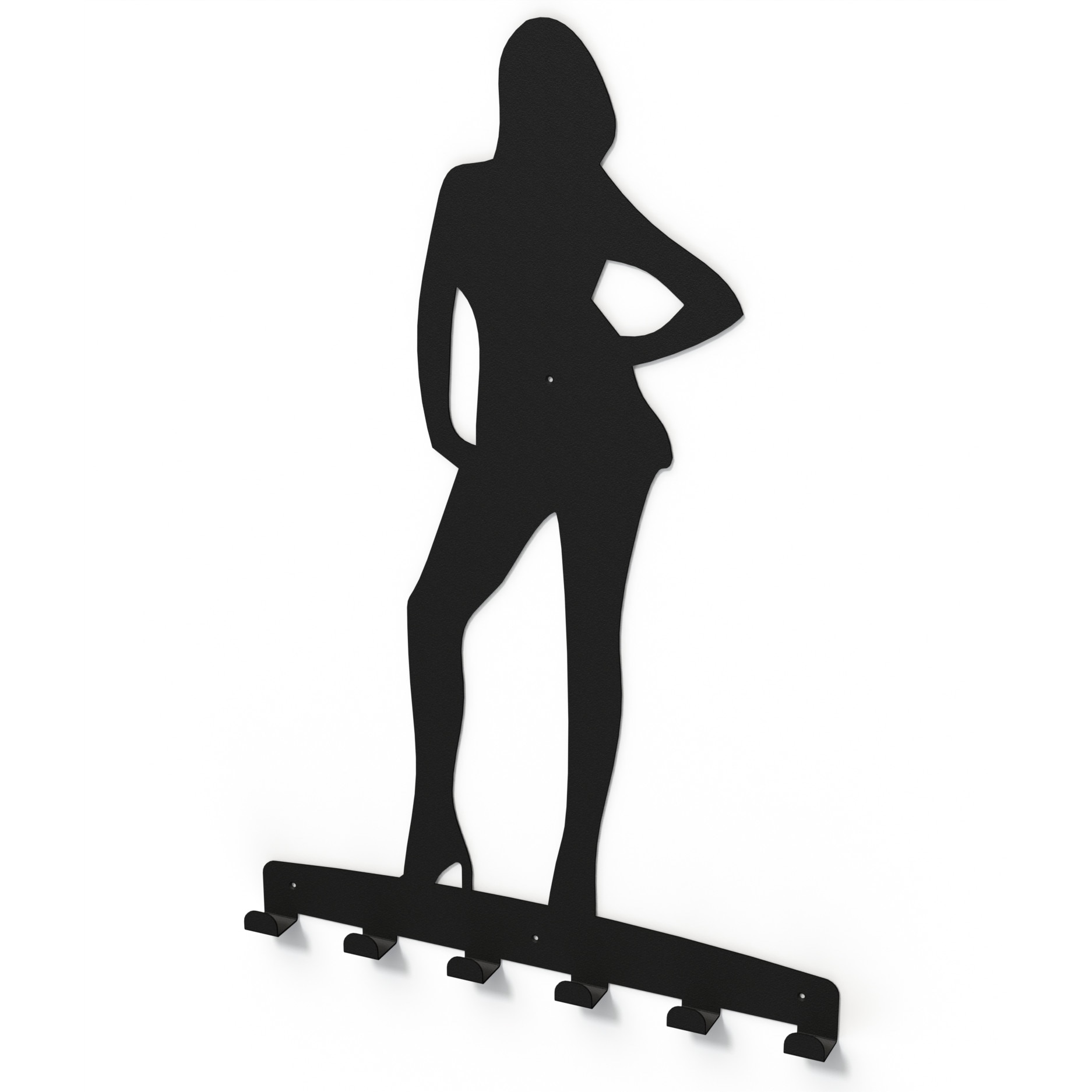 Cuier metalic MODELING 2-model 4070 Negru