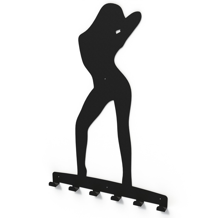 Cuier metalic MODELING 1-model 4069 Negru