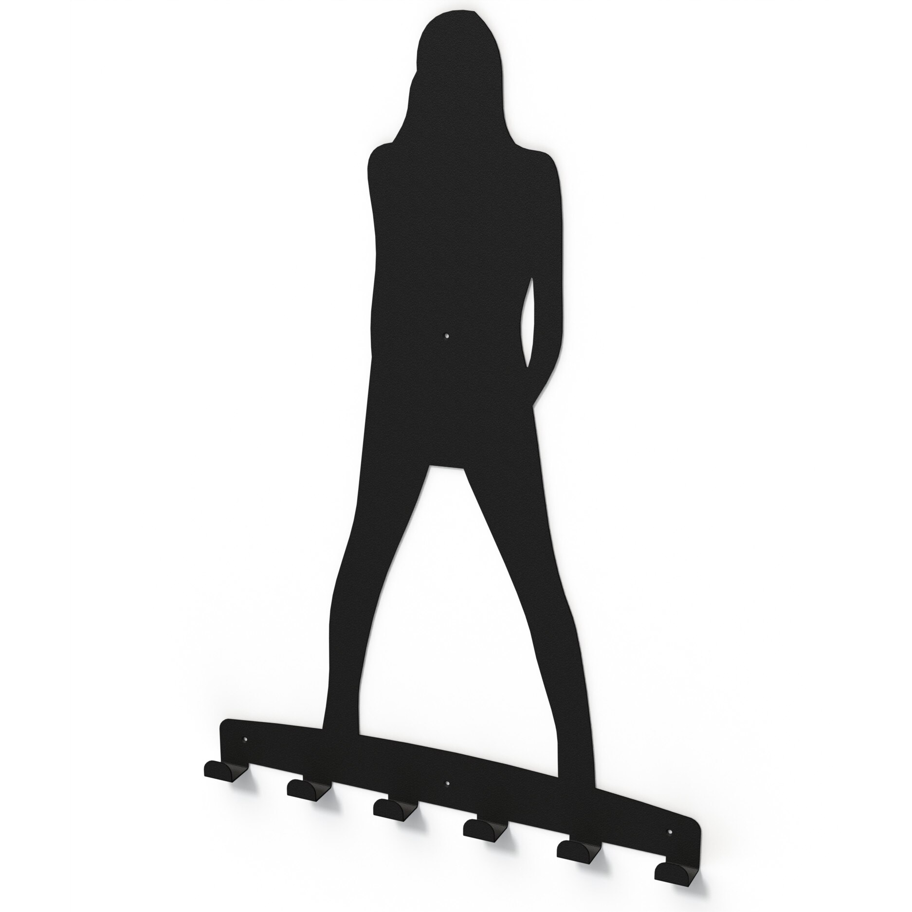 Cuier metalic MODELING 3-model 4071 Negru