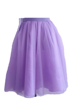 Fusta lila din tul marimea M Fusta lila din tul marimea M