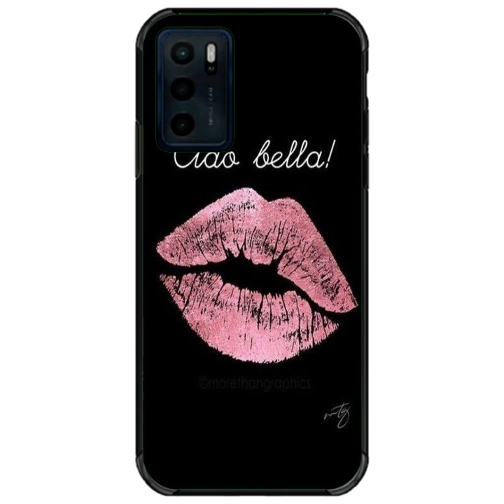 Husa personalizata tip carcasa HQPrint pentru Motorola Moto G42, model Ciao Bella, multicolor, S1D1M0261, Atlas