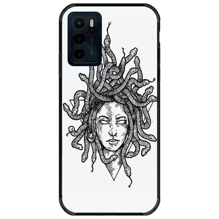 Husa personalizata tip carcasa HQPrint pentru Motorola Moto G42, model Medusa 2, multicolor, S1D1M0230, Atlas