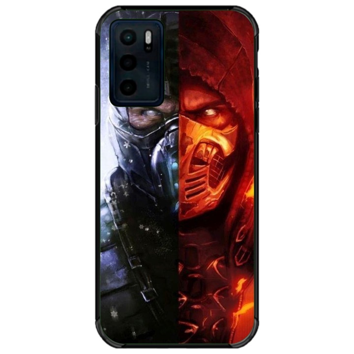 Husa personalizata tip carcasa HQPrint pentru Motorola Moto G42, model Mortal Kombat, multicolor, S1D1M0130, Atlas