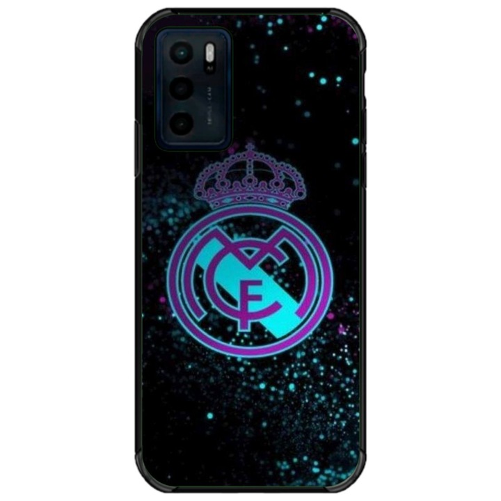 Husa personalizata tip carcasa HQPrint pentru Motorola Moto G42, model Real Madrid 1, multicolor, S1D1M0153, Atlas