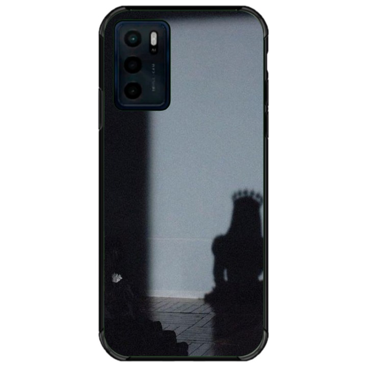 Husa personalizata tip carcasa HQPrint pentru Motorola Moto G42, model Shadow Princess, multicolor, S1D1M0341, Atlas