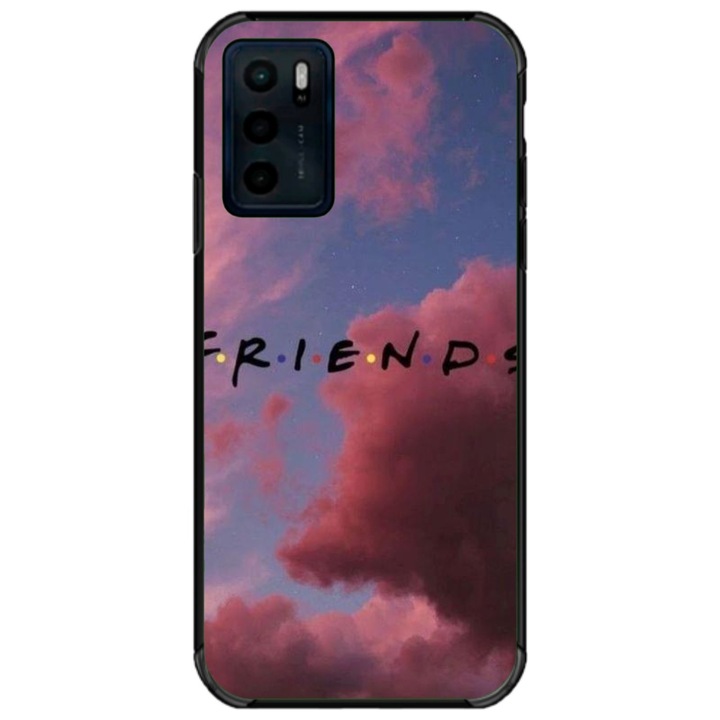 Husa personalizata tip carcasa HQPrint pentru Motorola Moto G42, model FRIENDS 2, multicolor, S1D1M0082, Atlas