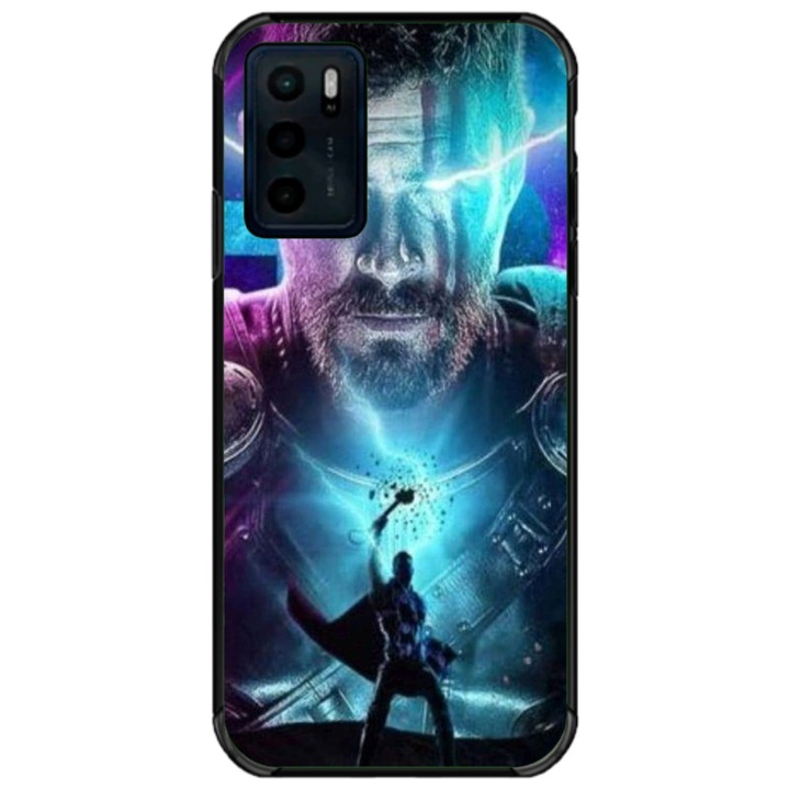 Husa personalizata tip carcasa HQPrint pentru Motorola Moto G42, model Thor 1, multicolor, S1D1M0201, Atlas