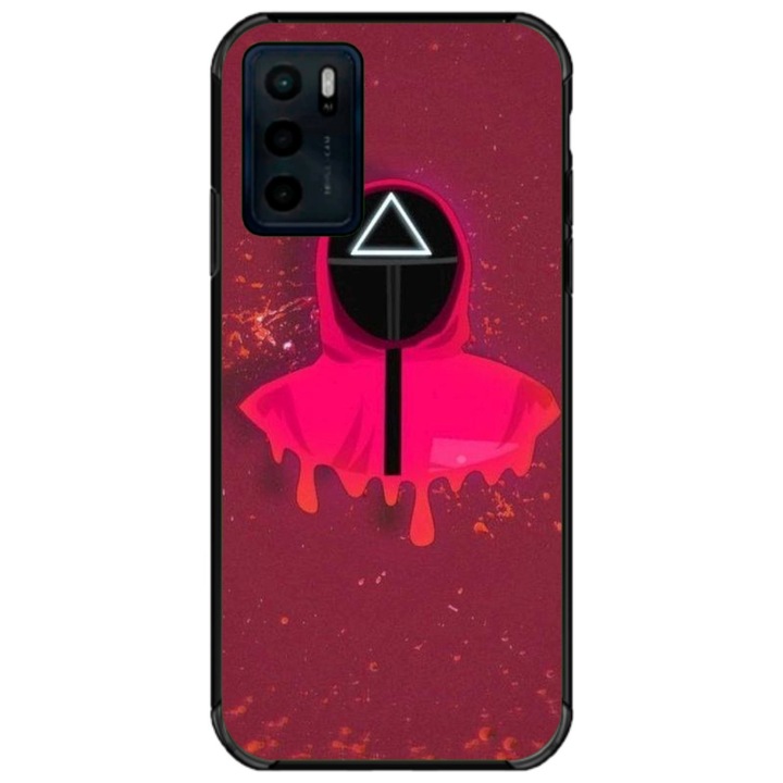 Husa personalizata tip carcasa HQPrint pentru Motorola Moto G42, model Squid Game 6, multicolor, S1D1M0178, Atlas
