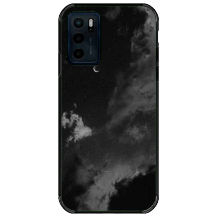 Husa personalizata tip carcasa HQPrint pentru Motorola Moto G42, model Night Sky, multicolor, S1D1M0022, Atlas