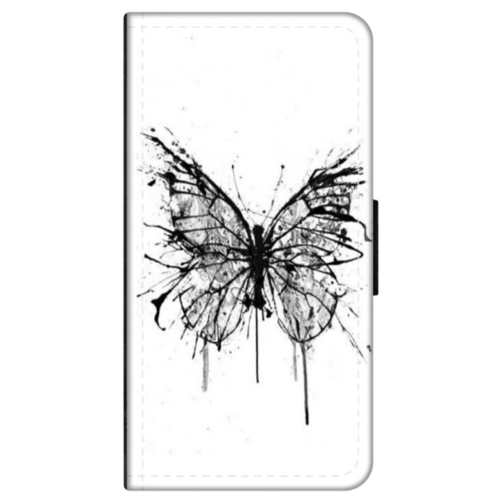 Husa personalizata tip carte HQPrint pentru Huawei P10 Plus, model Butterfly 3, multicolor, S1D1M0030, Atlas