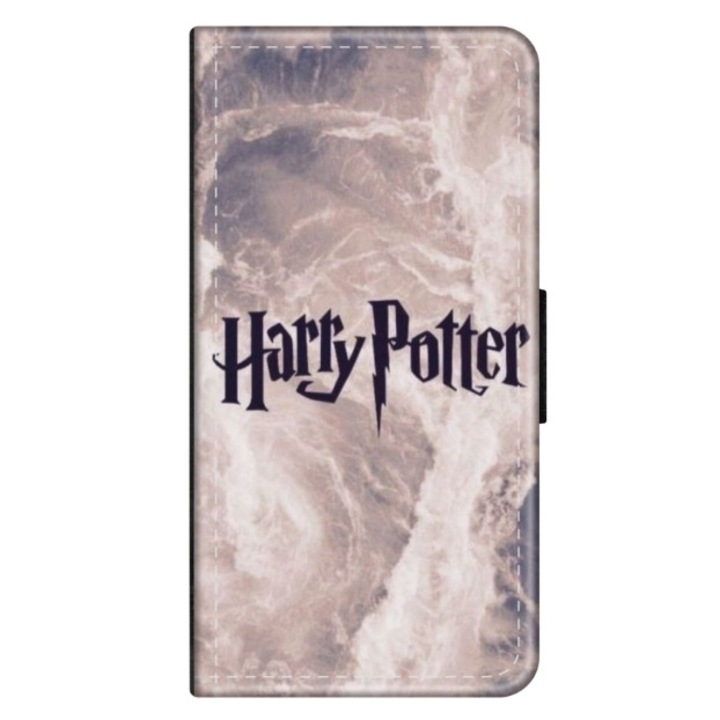 Husa personalizata tip carte HQPrint pentru Huawei P10 Plus, model Harry Potter 4, multicolor, S1D1M0092, Atlas