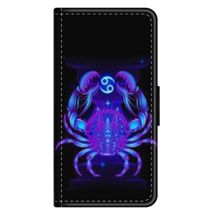 Husa personalizata tip carte HQPrint pentru Huawei P10 Plus, model Cancer, multicolor, S1D1M0147, Atlas