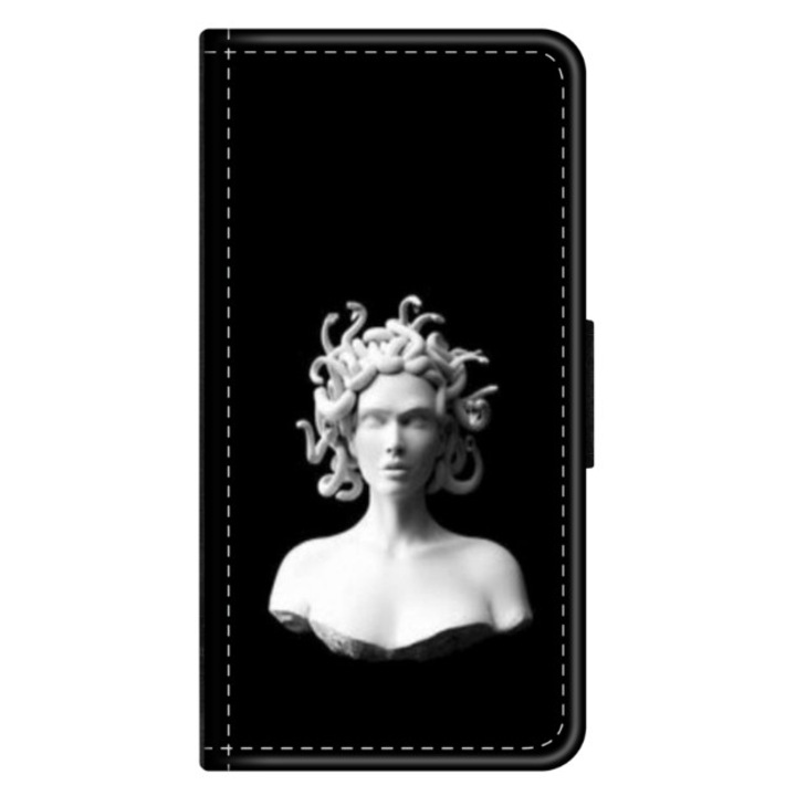 Husa personalizata tip carte HQPrint pentru Huawei P10 Plus, model Medusa 1, multicolor, S1D1M0121, Atlas