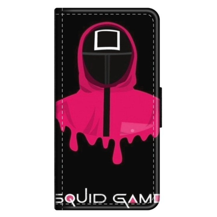 Husa personalizata tip carte HQPrint pentru Apple iPhone 7, model Squid Game 7, multicolor, S1D1M0179, Atlas