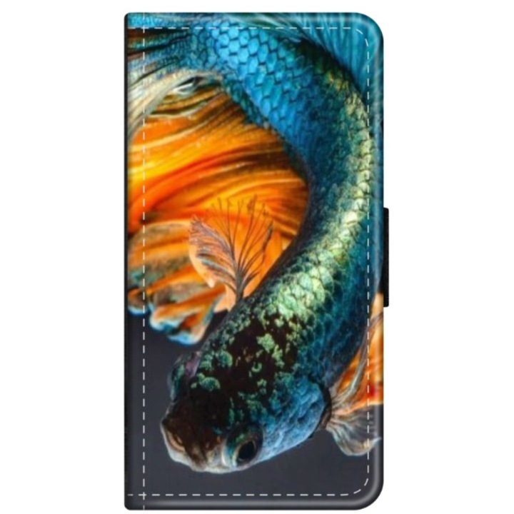 Husa personalizata tip carte HQPrint pentru Huawei P10 Plus, model Pesti 1, multicolor, S1D1M0074, Atlas