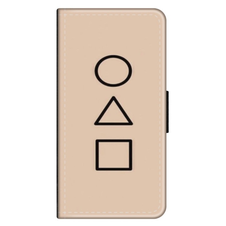 Husa personalizata tip carte HQPrint pentru Huawei P10 Plus, model Squid Game 1, multicolor, S1D1M0173, Atlas