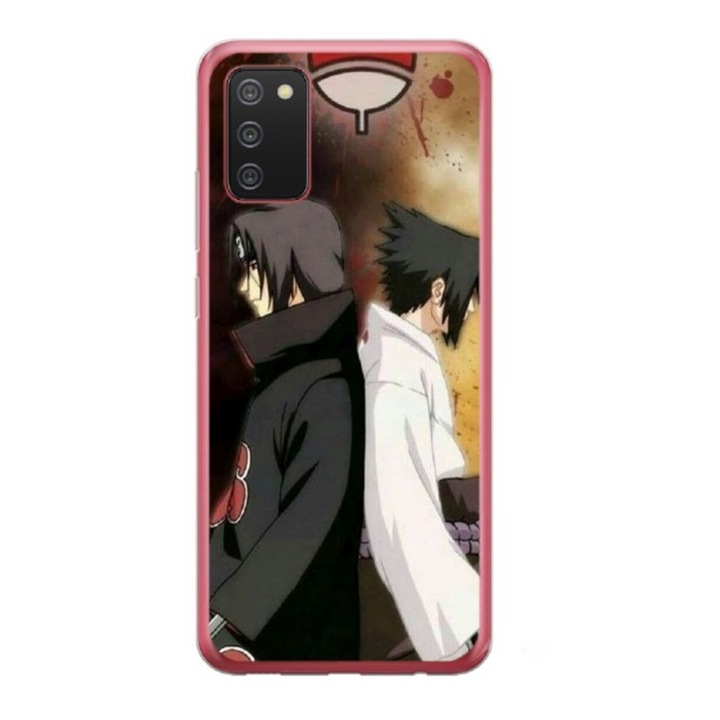 Husa personalizata tip carcasa HQPrint pentru Samsung Galaxy A03S, model Itachi 1, multicolor, S1D1M0103, Atlas