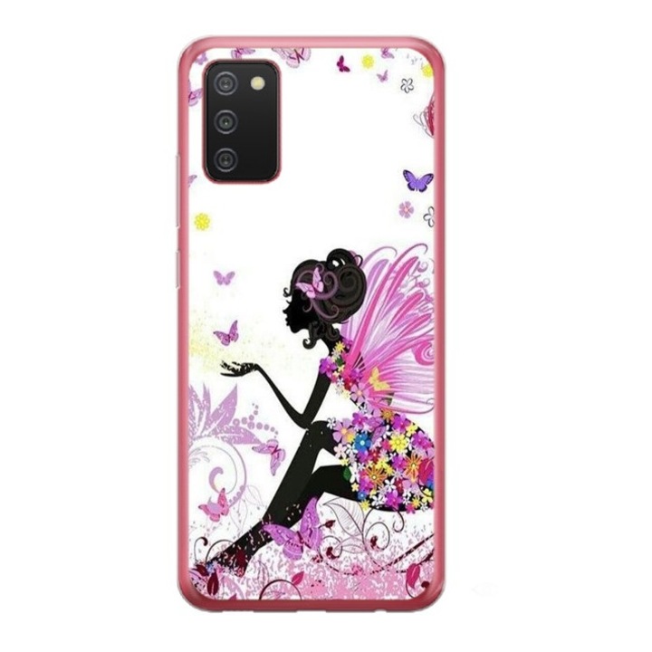 Husa personalizata tip carcasa HQPrint pentru Samsung Galaxy A03S, model Fairy, multicolor, S1D1M0276, Atlas