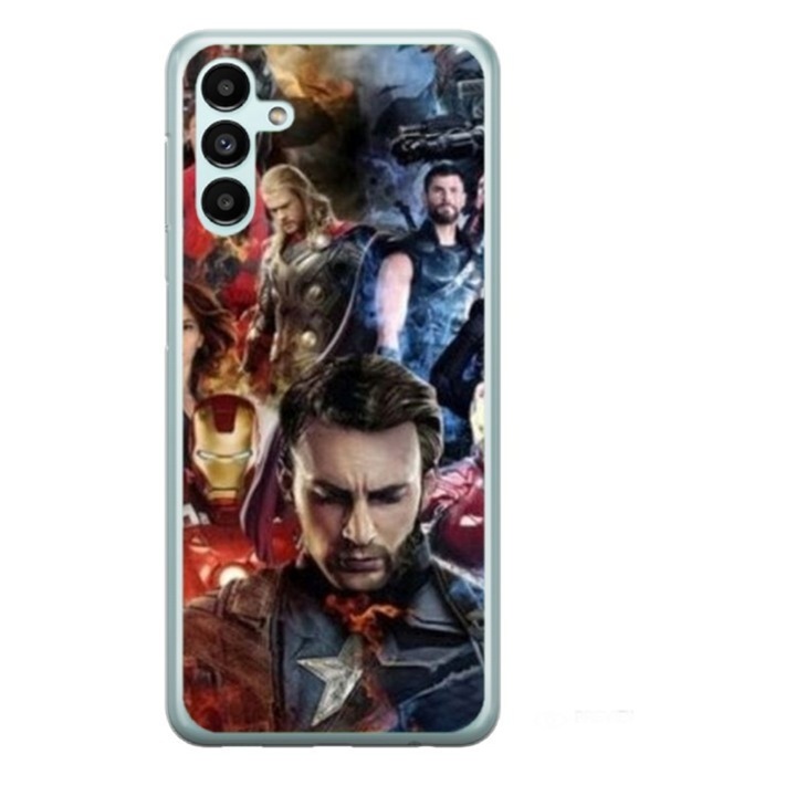 Husa personalizata tip carcasa HQPrint pentru Samsung Galaxy A15, model Avengers Endgame, multicolor, S1D1M0009, Atlas