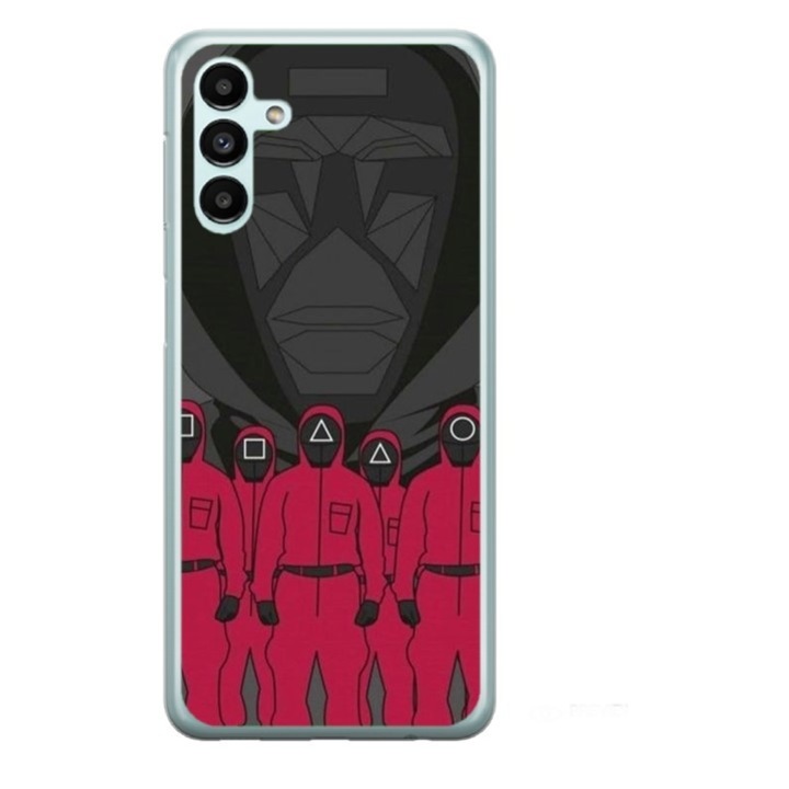 Husa personalizata tip carcasa HQPrint pentru Samsung Galaxy A15, model Squid Game 15, multicolor, S1D1M0187, Atlas