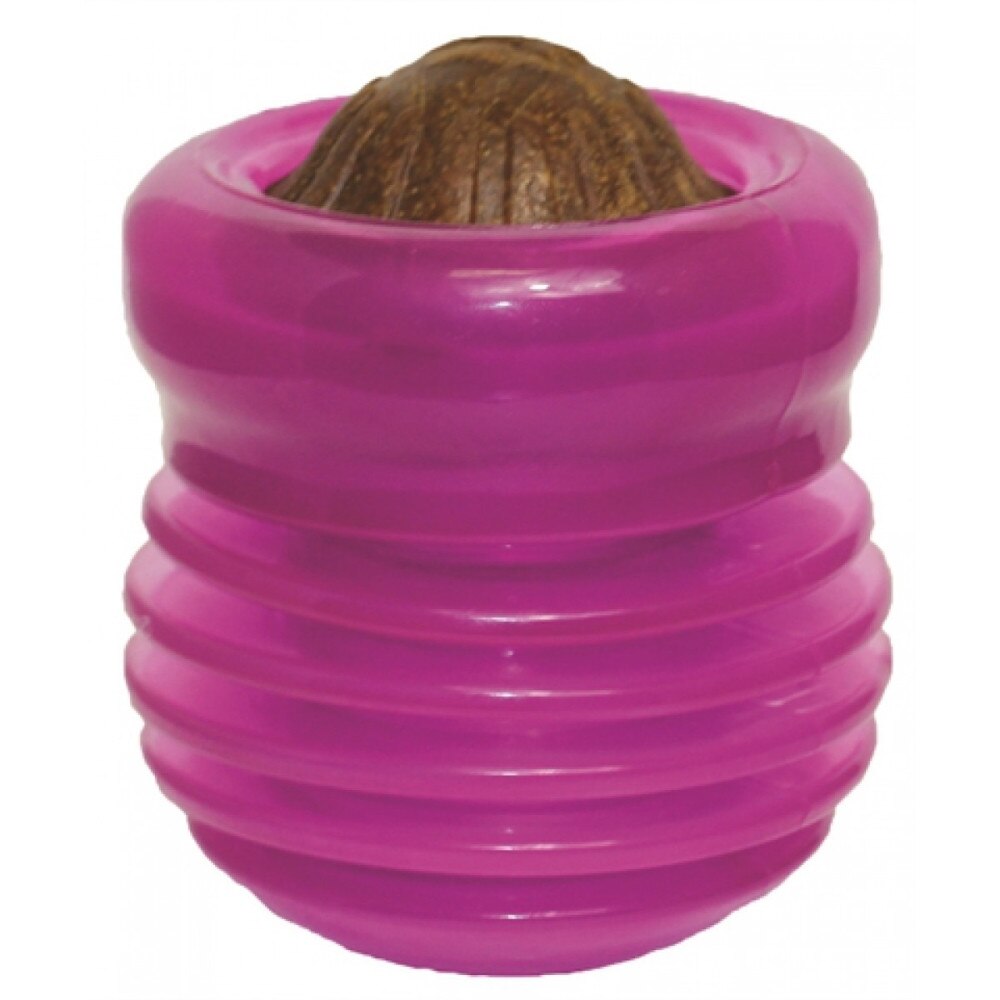 Jucarie Groovy Ball, Starmark, Mare, Roz, Pentru Caini