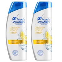 pachet promo 2 x sampon anti-matreata headampshoulders citrus fresh pentru par gras 2 x 400 ml imagen 10_0_
0